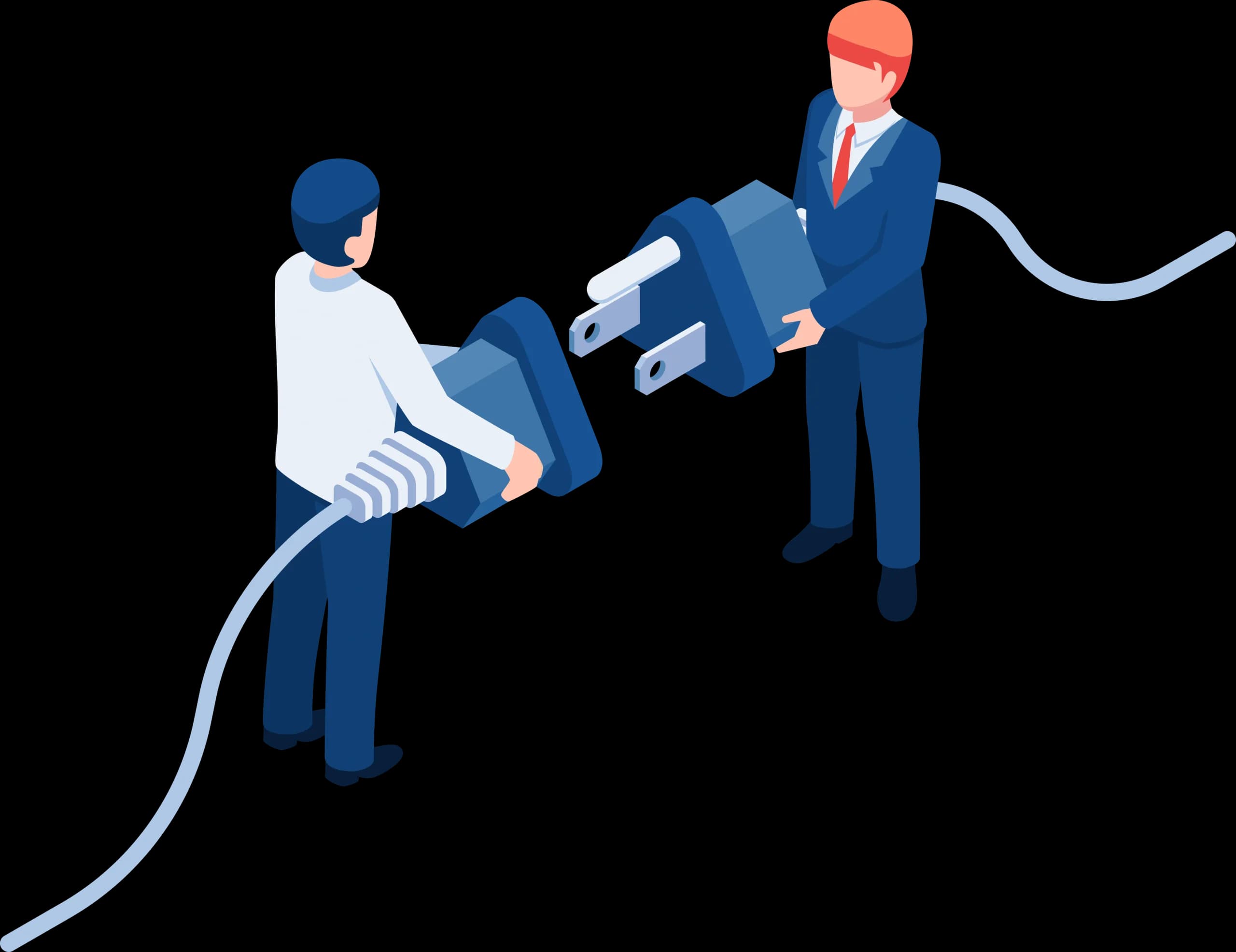 We connect you with the world